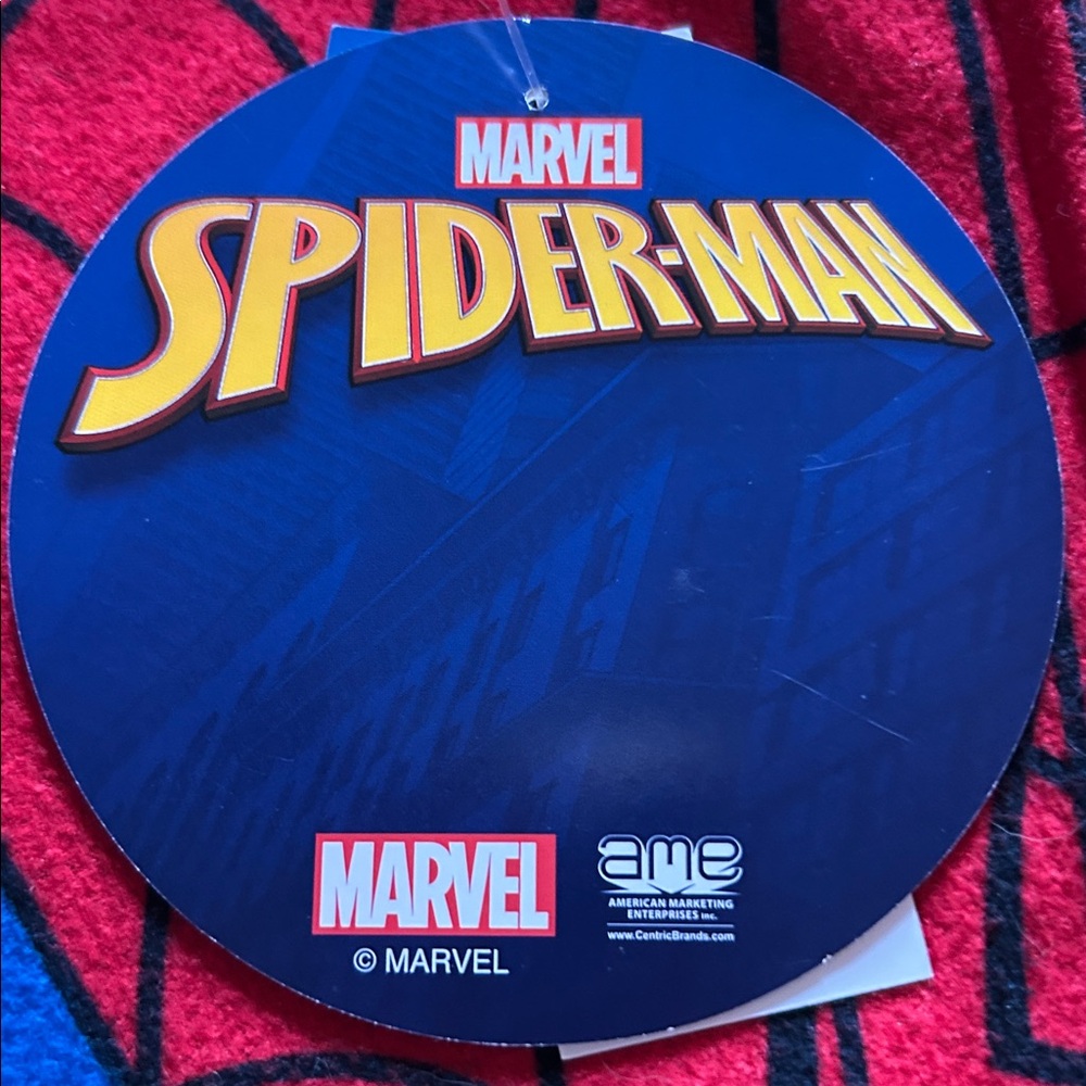 Marvel Spider-Man Boys/Unisex Blanket Sleeper One Piece Zipper NWT 8 Never Worn - Picture 15 of 16